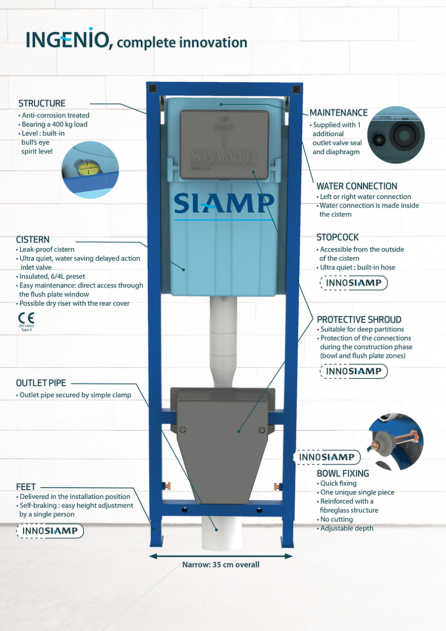 Siamp Cisterns and Sanitary Equipment • UK Nationwide Delivery